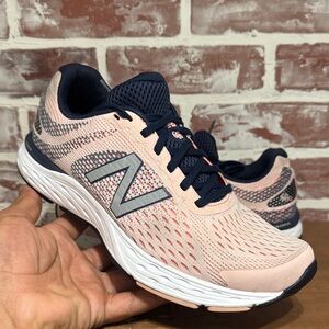 New Balance 680v6 Pink Blue Running Shoes W680CT6, Women's Size 10